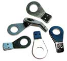 custom wire ring terminals and connectors that are copper with silver plating